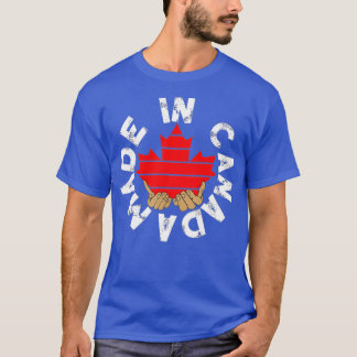Camiseta Made In Canada Original Canadian Gift
