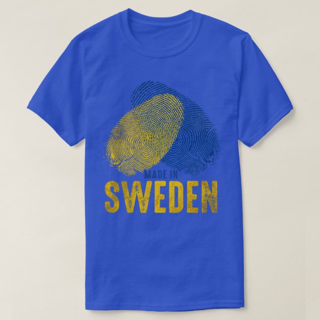 Camiseta Made in Sweden1 (Frente do Design)