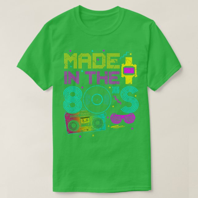 Camiseta Made in the 80s (Frente do Design)