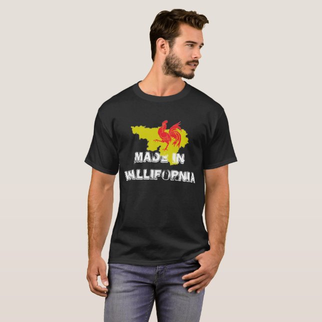Camiseta Made in Wallifornia (Frente Completa)