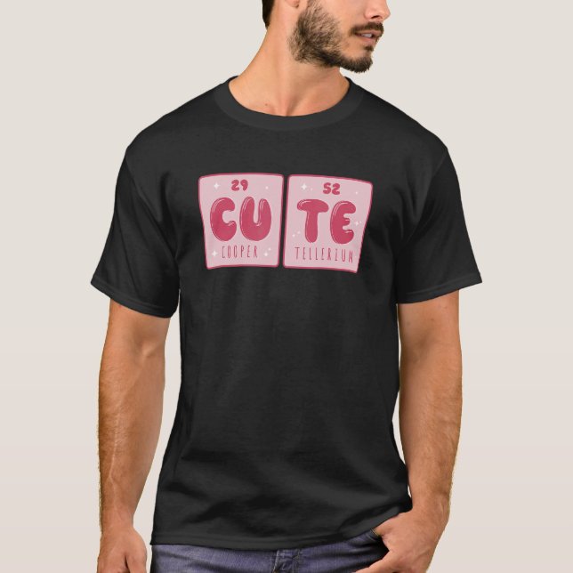 Camiseta Made of Copper and Tellurium Cu Te Cute (Frente)