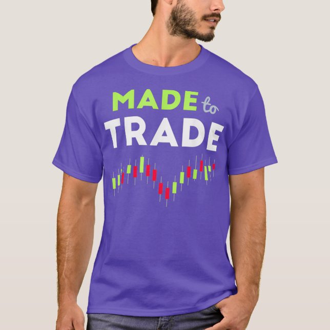 Camiseta Made to Trade - Stock Trading (Frente)