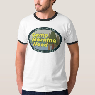 Camiseta Madeira 3 da manhã do acampamento
