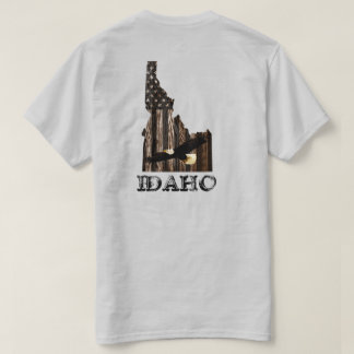 CAMISETA MADEIRA BURNT BALD EAGLE - IDAHO PATRIOT BLK