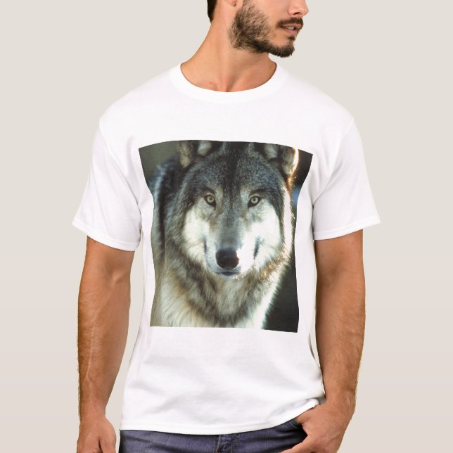 Camiseta Madeira-Lobo de JungleWalk.com (Frente)