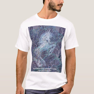 Camiseta Madeiras Deva do unicórnio, por Darlene P.