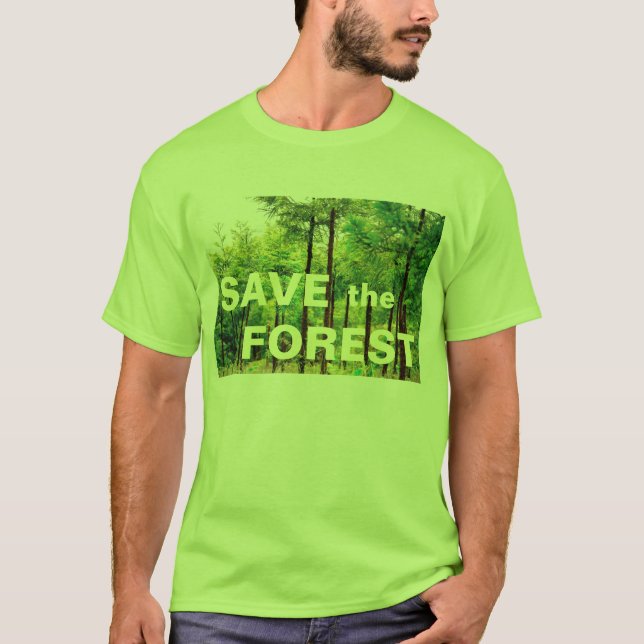 Camiseta Madeiras do cedro japonês (Frente)