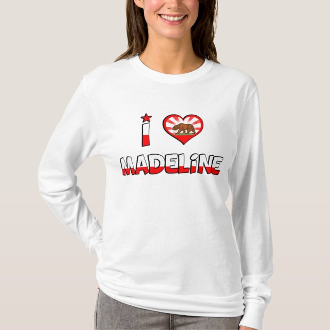 Camiseta Madeline, CA (Frente)