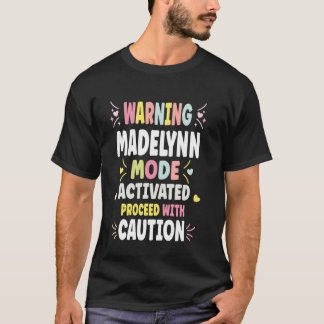 Camiseta MADELYNN Personalizadas Feminino MADELYNN Personal