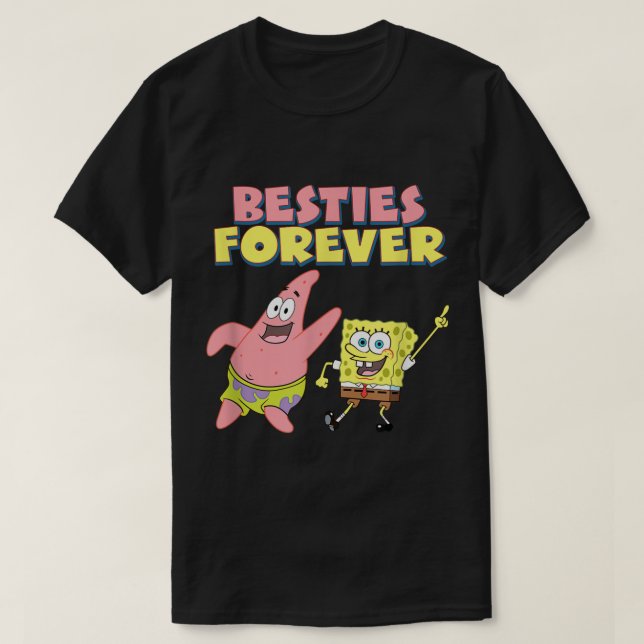 Camiseta Mademark x SpongeBob SquarePants Melhores Amigos p (Frente do Design)