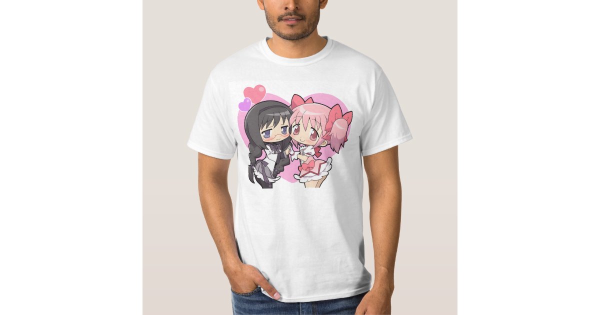 Camiseta Anjo Demônio Dedo do Meio Mangá Anime Desenho