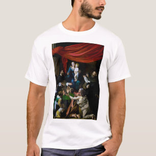 Camiseta Madona do Rosário, Caravaggio