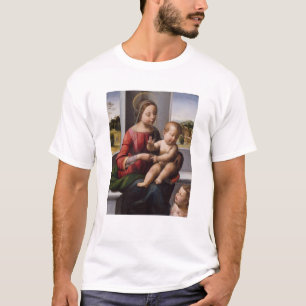 Camiseta Madonna & criança com John The Baptist