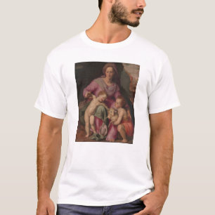 Camiseta Madonna & criança com St John o baptista