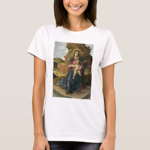 Camiseta Madonna da caverna, 1488-90 (tempera no painel)