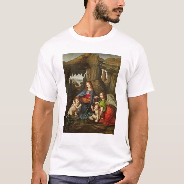 Camiseta Madonna das rochas (Frente)