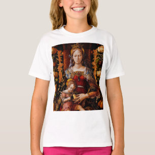 Camiseta Madonna della Candeletta por Carlo Crivelli
