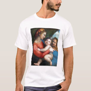 Camiseta Madonna della Tenda - Raphael - c1513