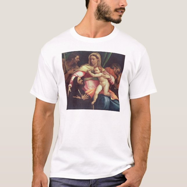 Camiseta Madonna e criança 3 (Frente)