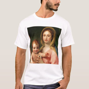 Camiseta Madonna e criança com dois anjos, 1770-73