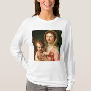Camiseta Madonna e criança com dois anjos, 1770-73