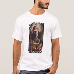 Camiseta Madonna e criança com St John e St Jerome, 15