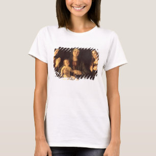 Camiseta Madonna e criança com St Mary Magdalene e St.