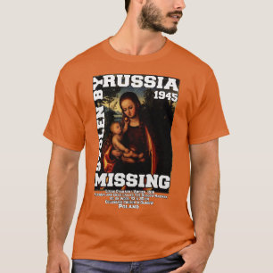 Camiseta Madonna e Criança Desaparecidas em 1945 WW2