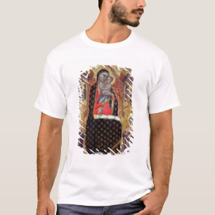 Camiseta Madonna e criança enthroned com seis anjos (paine
