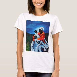 Camiseta Madonna e criança - primeiras palavras 2008