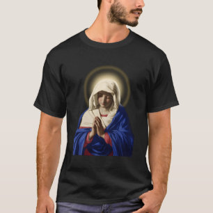 Camiseta Madonna Hoodie Santa Virgem Maria