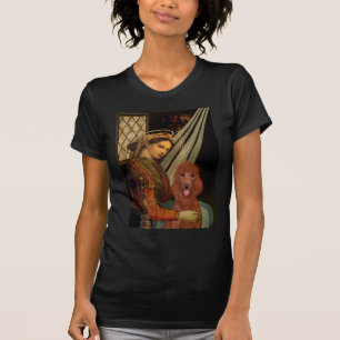 Camiseta Madonna - Poodle Padrão Vermelho Escuro #1