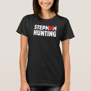 Camiseta Madrasta Caçadora de Mulheres Dizendo Piada Vintag