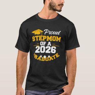 Camiseta Madrasta ORGULHOSA da formanda de 2026 da Faculdad