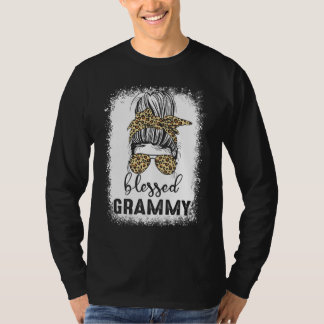 Camiseta Madre do Grammy Bleached Christian Messy Bun abenç