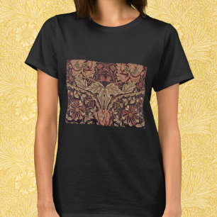 Camiseta Madressilva por William Morris, Arte de Flores de