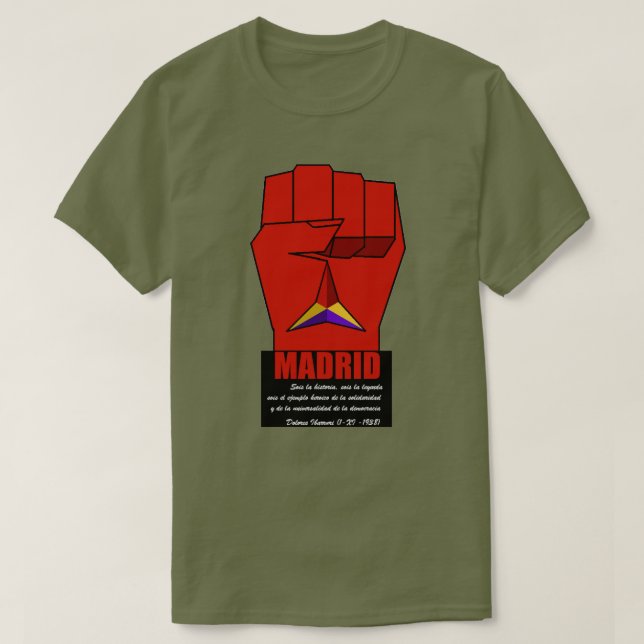 CAMISETA MADRID 1936 (Frente do Design)