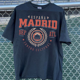 Camiseta Madrid España centro cultural