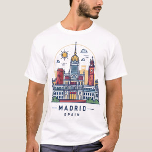 CAMISETA MADRID, ESPANHA