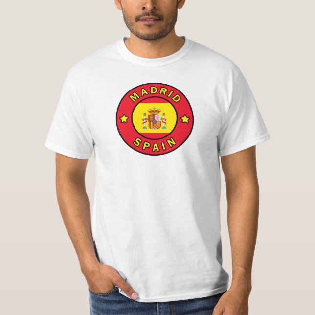Camiseta Madrid Espanha (Frente)