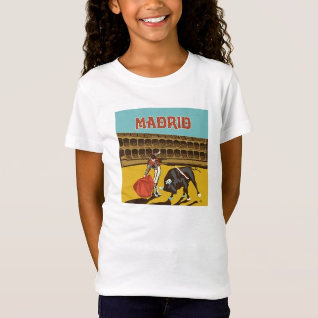 Camiseta Madrid, Espanha (Frente)