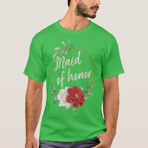 Camiseta Madrinha de casamento Floral Casamento Bridal Show