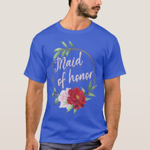 Camiseta Madrinha de casamento Floral Casamento Bridal Show