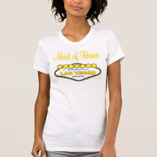 Camiseta Madrinha de casamento T-Shirt de Las Vegas