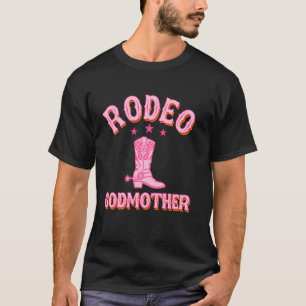 Camiseta Madrinha de Rodeio Aniversário de 1º Primeiro Ano