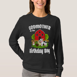 Camiseta Madrinha Do Carneiro De Fazenda De Aniversário