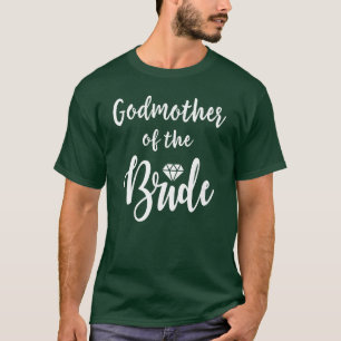 Camiseta Madrinha Do Jantar De Ensaios De Casamento Da Noiv