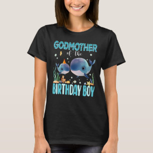 Camiseta Madrinha Do Peixe-Tubarão-Baleia