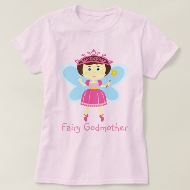 Camiseta Madrinha Fada (Frente do Design)