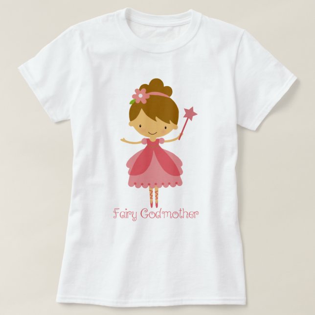Camiseta Madrinha Fada 2 (Frente do Design)